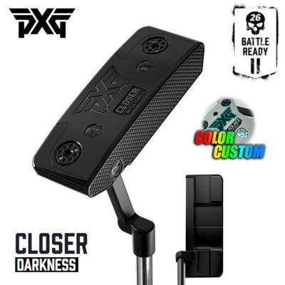 PXG クローザー バトルレディ パターCLOSER PUTTER BATTLE READY【日本正規品】 レフティモデルあり |  第一ゴルフオンラインショップ