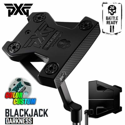 PXG バトルレディ2 ダークネスBATTLE READY2 DARKNESSバットアタック パター BAT ATTACK PUTTER |  第一ゴルフオンラインショップ