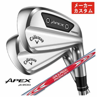 メーカーカスタム】キャロウェイ APEX Ai200 アイアンN.S.PRO MODUS TOUR 120 シャフト#5-Pw (6本セット) Callaway 2024年 | 第一ゴルフオンラインショップ