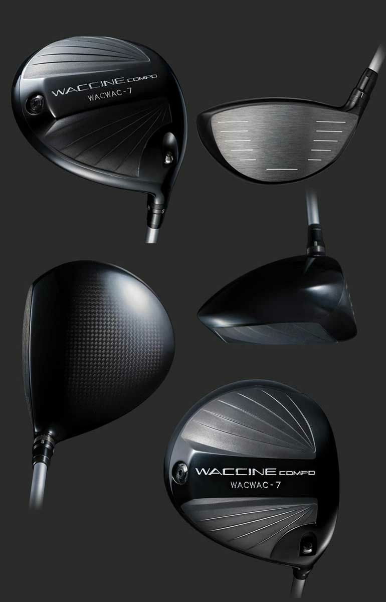 【特注カスタムクラブ】GRAVITYワクチンコンポWACWAC-7ドライバーDERAMAXデラマックス青デラ07Dシリーズシャフト