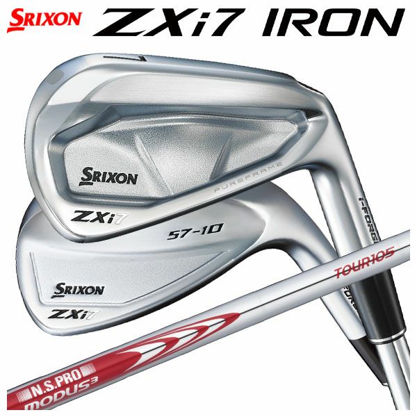 スリクソンZX7アイアン MODUS3 SRIXON TOUR105 DST Sフレックス
