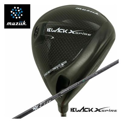 Muziik BLACK XSPIRE Limited 10.5° DAT55G Black Xspire Driver 10.5 ｜Muziik Online Shop