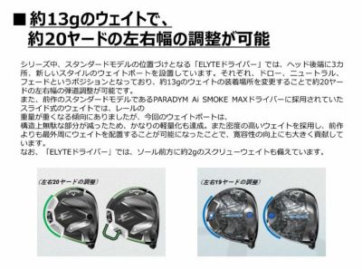 キャロウェイ(Callaway)PARADYMパラダイムドライバーVENTUS5forCallawayカーボンシャフト日本正規品