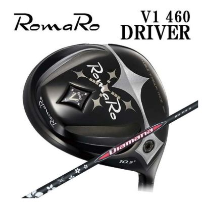 【特注カスタムクラブ】<br>ロマロ Romaro<br>Ray V-V1- 460 ドライバー<br>三菱ケミカル Diamana ディアマナ RB シャフト