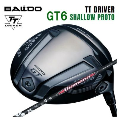【特注カスタムクラブ】バルド BALDO<br>TT ドライバー GT6 SHALLOW (シャロー) PROTO<br>三菱ケミカル Diamana ディアマナ RB シャフト