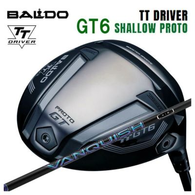 【特注カスタムクラブ】バルド BALDO<br>TT ドライバー GT6 SHALLOW (シャロー) PROTO<br>三菱ケミカル VANQUISH(バンキッシュ)シャフト