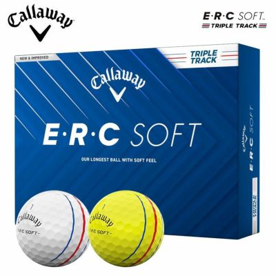 キャロウェイ ゴルフボール 1ダース(12球入り) 2025E・R・C SOFT