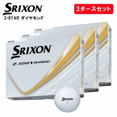 【未使用】SRIXON スリクソン ゼットスター ダイアモンド 3ダース 3ダースセット】スリクソン Z-スター ダイヤモンドゴルフボール 3