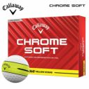 Callaway Chrome Soft ゴルフボール 1ダース（12球） 楽天市場】☆【24年モデル】キャロウェイ クロムソフト ボール 1ダース