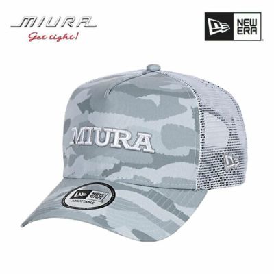 三浦技研 ミウラニューエラ コラボメッシュキャップ カモMIURA