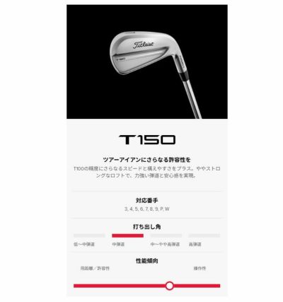タイトリストT100アイアンN.S.PROモーダス3Tour115シャフト#5-Pw6本セット日本正規品2023年メンズTitleist