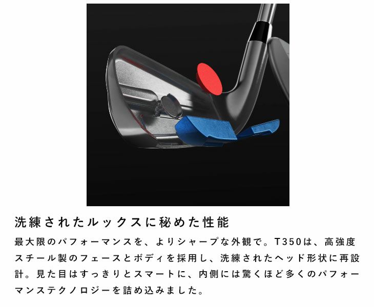 タイトリストT100アイアンN.S.PROモーダス3Tour115シャフト#5-Pw6本セット日本正規品2023年メンズTitleist