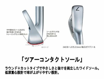 ブリヂストンゴルフ221CBアイアンN.S.Proモーダス3Tour105シャフト#5～Pw(6本組)