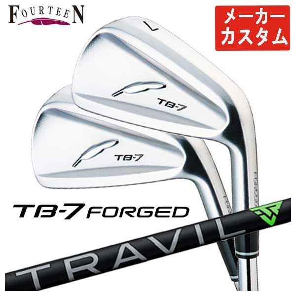【特注カスタムクラブ】フォーティーンTB-7フォージドアイアンN.S.PROモーダス3TOUR105シャフト5本組（＃6-Pw）FOURTEENTB-7FORGED日本正規品