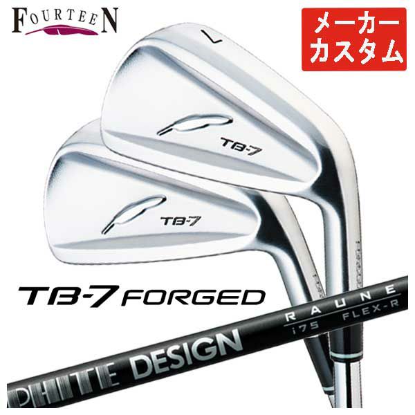 【特注カスタムクラブ】フォーティーンTB-7フォージドアイアンN.S.PROモーダス3TOUR105シャフト5本組（＃6-Pw）FOURTEENTB-7FORGED日本正規品