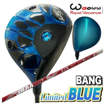 数量限定・特注カスタムクラブ】Waoww BANG Limited BLUE ドライバー