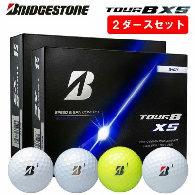 2ダースセット】ブリヂストン ツアーB XSゴルフボール 1ダース(12球