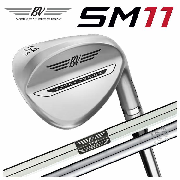 タイトリストTitleistボーケイデザインVOKEYDESIGNSM9wedgeスピンミルド9ウェッジツアークロムBV105スチールシャフト日本正規品48°～58°モデル