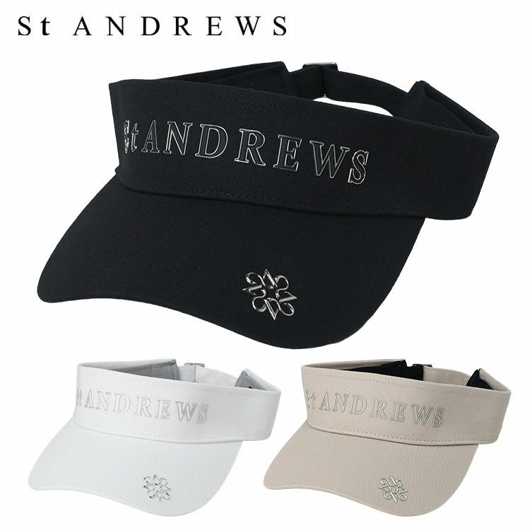 セント アンドリュース ツイルロゴバイザーUNISEX ユニセックス St