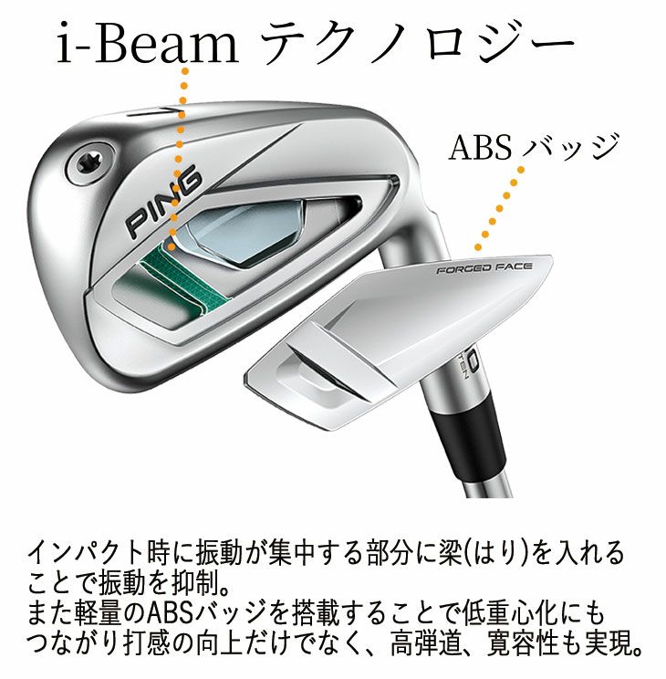【11月11日発売予定・予約受付中】PINGG430アイアンダイナミックゴールドシャフト#6-PW・45°(6本組)日本正規品