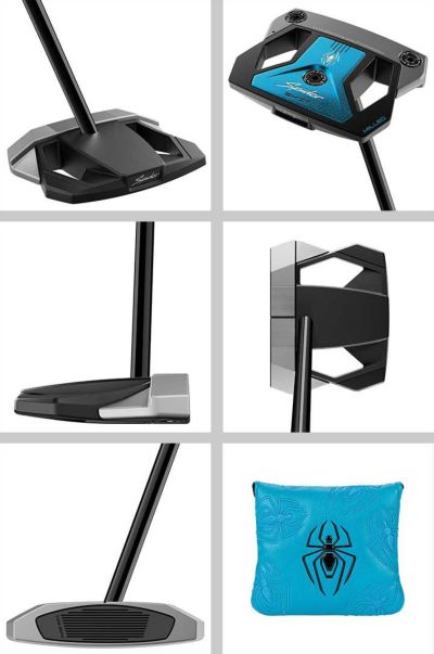 テーラーメイドスパイダーツアーXガンメタルクランクネックパターマレット型SPIDERTOURXGUNMETAL