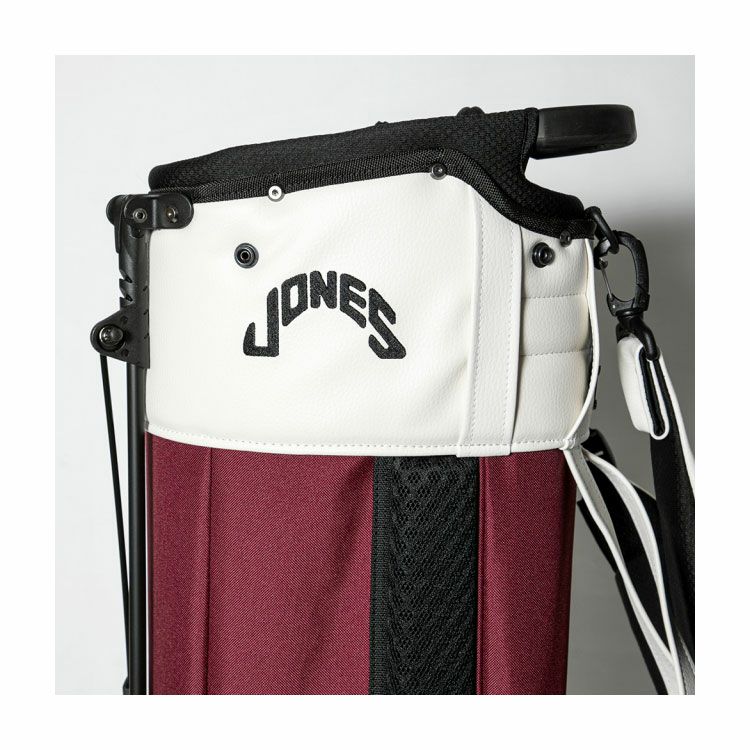 ジョーンズトゥルーパースタンドバッグスタンドキャディバッグマルーンJonesTrouperStandBagMaroonゴルフ