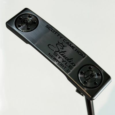 スコッティキャメロン スタジオスタイル 2025 NPT2 パター <br>DLCブラック仕上げ【第一ゴルフオリジナルカスタム No.81】